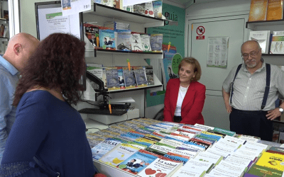 Esther de Aragón y Sebastián Vázquez hablaron con Casa de Letras en la FLM